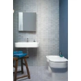 Подвесная раковина AZZURRA GLAZE 60x46 см белая с отверстием под смеситель - миниатюра фото 7