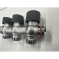 Коллектор REHAU (РЕХАУ - 11316453001)регулирующий, распределительный G3/4 с 3 отводами G 3/4 - миниатюра фото 5
