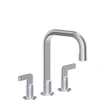 GESSI Inciso — Трехдырковый смеситель для раковины с донным клапаном в цвете Finox (58013#149) - миниатюра фото 1