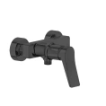 Настенный смеситель для душа GESSI Rilievo на 2 отверстия, цвет nero XL (59031#299) - миниатюра фото 1