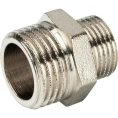 Ниппель STOUT НН переходной 1/2 x 3/8 никелированный - миниатюра фото 5