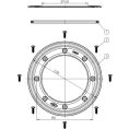 Обжимной гидроизоляционный фланец HL8300.0 - миниатюра фото 2