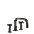 Смеситель GESSI INCOSO для раковины на 3 отверстия, донный клапан, цвет Nero XL (58111#299) - миниатюра фото 1