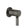 GESSI INCISO Встраиваемый смеситель на 1 источник (1/2), цвет Brushed Black Metal PVD (58109#707) - миниатюра фото 1