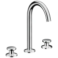 Смеситель для раковины AX One Select 170 на 3 отверстия со сливом push-open в хроме (48070000) - миниатюра фото 1