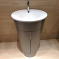 Тумба напольная Duravit Starck 1 600x560 мм для раковины, цвет Stone Grey Satin Matt (S1952009292) - миниатюра фото 1