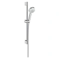Комплект сантехники Hansgrohe Talis E2: смеситель для ванны с душем, смеситель для раковины и душевая стойка - миниатюра фото 4