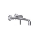 GESSI INCISO Встраиваемый смеситель для раковины с изливом 264-234 мм в цвете Finox Brushed Nickel (58089#149) - миниатюра фото 1