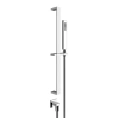 Gessi Rettangolo Душевая стойка с ручным душем и настенным выводом воды в хроме (20142#031) - миниатюра фото 1