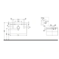 Комплект мебели Duravit Happy D.2 Plus с раковиной биколор графит супермат (HP4637O8080) - миниатюра фото 2