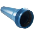 Труба Sinikon Rain Flow DN 110 х 3-4 SN4 длина 1000 мм синяя - миниатюра фото 1