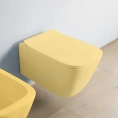 Подвесной унитаз ARTCERAM A16 безободковый, 525x360 мм, цвет Zync Yellow (комплект с креплением) (ASV003 12 00) - миниатюра фото 1
