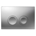 Кнопка смыва Geberit Delta 21 115.125.46.1 для скрытого монтажа, матовый хром - миниатюра фото 1