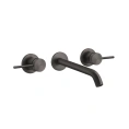 Встраиваемый смеситель GESSI 316 для раковины на 3 отверстия, цвет Brushed Black Metal PVD (54294#707) - миниатюра фото 1