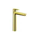 Смеситель для раковины Hansgrohe Talis E 240, золото, с донным клапаном (71716990) - миниатюра фото 1