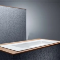 Раковина BETTEAqua встраиваемая 140x49.5x9 см белая без отверстия под смеситель (A046-000) - миниатюра фото 1