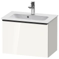 Тумбочка подвесная Duravit D-Neo Compact 440x610x372 с 1 ящиком, белый высокоглянцевый (DE426802222) - миниатюра фото 1