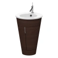 Напольная тумба Duravit Starck 1 для раковины 600×560×825 мм, 2 дверцы, цвет дуб (S1952000505) - миниатюра фото 1
