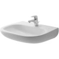 Медицинская раковина Duravit D-Code 600x460 мм без перелива, с одним отверстием под смеситель, белая (23116000002) - миниатюра фото 1