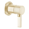 Смеситель GESSI INCISO встраиваемый для раковины, золото (58109#246) - миниатюра фото 1
