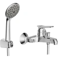 Смеситель для ванны с душем Bravat Eco F6111147C-B: Элегантность и экологичность - миниатюра фото 1