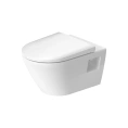 Унитаз подвесной безободковый Duravit D-Neo 370x540 мм, белый (2578090000) - миниатюра фото 1