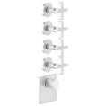Встраиваемый термостатический смеситель GESSI INCISO на 4 выхода, хром (58348#031) - миниатюра фото 1