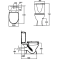 Унитаз-компакт Ideal Standard Ecco W904201 - миниатюра фото 3
