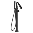 Напольный смеситель для ванны GESSI CONO с ручным душем, цвет Black Metal PVD (45028#706) - миниатюра фото 1