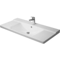 Раковина Duravit P3 Comforts для мебели 1050x500 мм, белая, с отверстием под смеситель (2332100000) - миниатюра фото 1