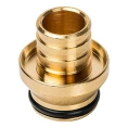 Фитинг STOUT компрессионный для труб из сшитого полиэтилена flex 20x2-8x3/4 - миниатюра фото 3