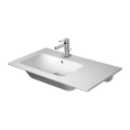 Подвесная раковина Duravit ME by Starck 83x49 см, белая, с полкой и переливом (2345830000) - миниатюра фото 1