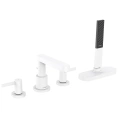 Смеситель Hansgrohe Finoris для борта ванны с ручным душем и системой sBox (76444700) - миниатюра фото 1