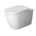 Унитаз напольный пристенный Duravit ME by Starck с вертикальным смывом 4,5 л и покрытием HygieneGlaze (2169092000) - миниатюра фото 1