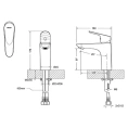 Смеситель для раковины Bravat Drop F14898C-RUS - миниатюра фото 2