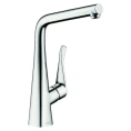Смеситель Hansgrohe Metris для кухни: стиль и функциональность - миниатюра фото 1