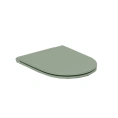 Сиденье для унитаза AZZURRA COMODA с микролифтом и быстрым съёмом, цвет Verde Natura (COM 1800/FNA) - миниатюра фото 1