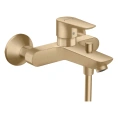 Смеситель для ванны Hansgrohe Talis E настенный, излив 194 мм, цвет элегантная шлифованная бронза (71740140) - миниатюра фото 1