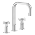 Смеситель для раковины GESSI INCISO на 3 отверстия с донным клапаном, хром (58113#031) - миниатюра фото 1