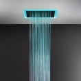 GESSI AFILO Накладная панель 500x500 для встраиваемой в потолок душевой системы в цвете полированная сталь (57016#238) - миниатюра фото 1