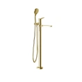 Напольный смеситель для ванны с душем GESSI Rilievo Gold Brushed (59131#087) - миниатюра фото 1