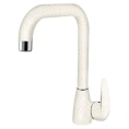 Смеситель Lemark Pramen LM3305LM331 для кухни белый - миниатюра фото 1