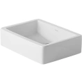 Раковина Vero Duravit 500x380 мм без перелива и площадки под смеситель, белая (455500000) - миниатюра фото 1