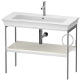 Консоль напольная Duravit White Tulip металлическая, Nordic White HighGloss (WT4544RH4H4) - миниатюра фото 1