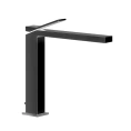 Gessi Rettangolo K Черный Смеситель для Раковины на 1 Отверстие с Донным Клапаном (53003#299) - миниатюра фото 1