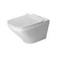 Подвесной унитаз DURAVIT DURASTYLE Rimless с сиденьем с системой мягкого закрывания (255109+006379) ) - миниатюра фото 1