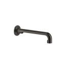 Настенный излив GESSI INCISO 255 мм, цвет черный (управление отдельно) (58101#299) - миниатюра фото 1
