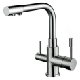 Смеситель Zorg Inox Aer с выдвижным изливом для кухни - миниатюра фото 1