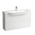 Подвесная тумба Laufen New Classic с 2 ящиками, 1180x320x670 мм, глянцевый белый (4.0605.2.085.631.1) - миниатюра фото 1