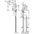 Кухонный смеситель Hansgrohe Talis M54 с вытяжным изливом и sBox (72809000) - миниатюра фото 2